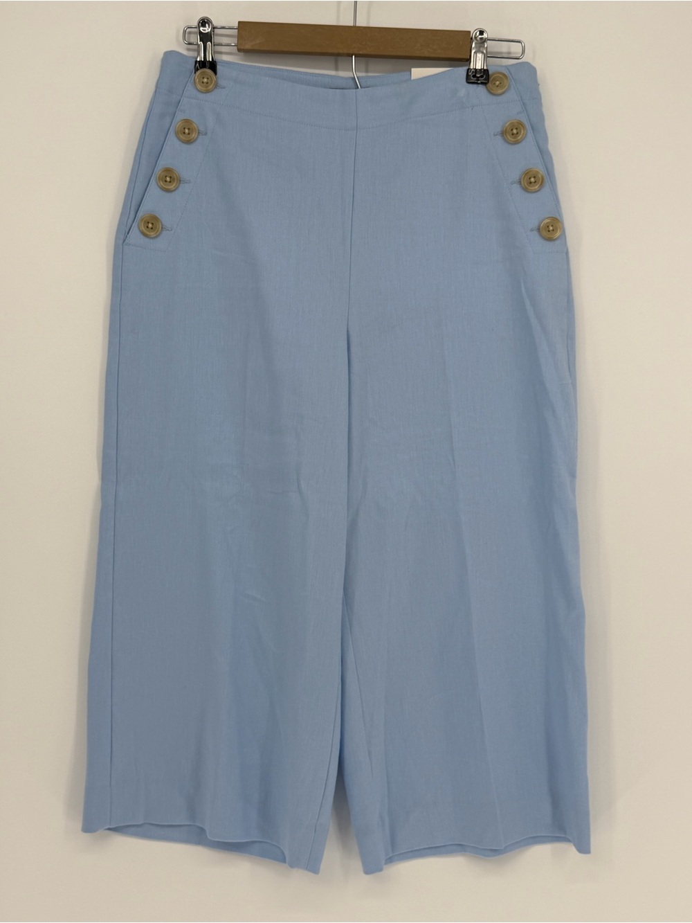 Ann Taylor The Easy Crop High Waist Wide Leg Pant NEW Size 10P
